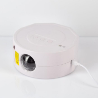 Световой прибор &laquo;Звёздное небо&raquo; 5 см, лазер, динамик, пульт ДУ, свечение мульти, 5 В