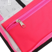 Пенал 1 секция 140 х 210 х 40 мм, откидной карман и косметичка, тканевый, Calligrata TOP Content "Глаза аниме" Пенал 1 секция 140 х 210 х 40 мм, откидной карман и косметичка, тканевый, Calligrata TOP Content "Глаза аниме"