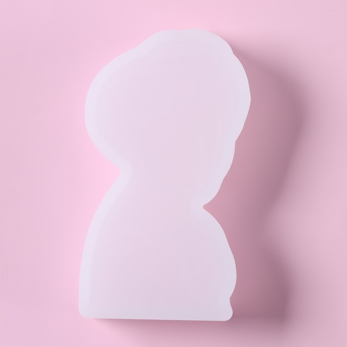 Молд Доляна &laquo;Портрет&raquo;, силикон, 11&times;6&times;2,1 см, прозрачный