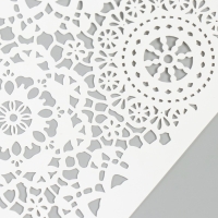 Трафарет "Цветочный орнамент" 15х15 см Трафарет "Цветочный орнамент" 15х15 см