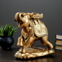 Копилка "Слон" бронза, 14х26см Копилка "Слон" бронза, 14х26см