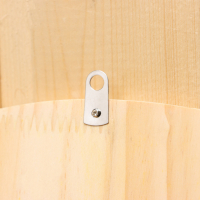 Термометр-гигрометр "Шайка", дерево Термометр-гигрометр "Шайка", дерево