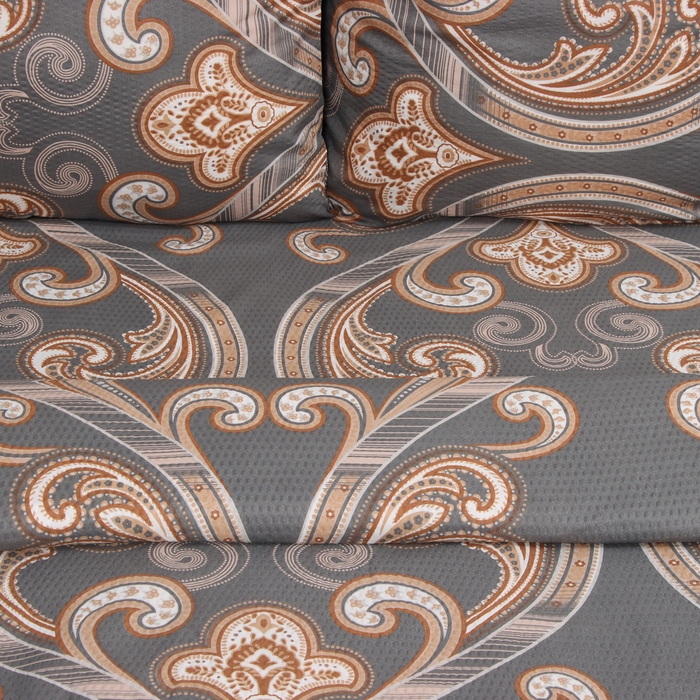 Постельное бельё Павлайн 2сп 7955 175х215, 180х215, 70х70см 2шт жатка 90г/м, полиэстер 100% Постельное бельё Павлайн 2сп 7955 175х215, 180х215, 70х70см 2шт жатка 90г/м, полиэстер 100%