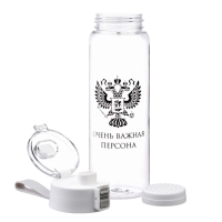 Бутылка для воды, 810 мл, "Очень важная персона" Бутылка для воды, 810 мл, "Очень важная персона"