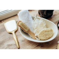 Корзина для хранения плетёная ручной работы LaDо́m &laquo;Вера&raquo;, хлопок, 28&times;16&times;10 см, цвет белый