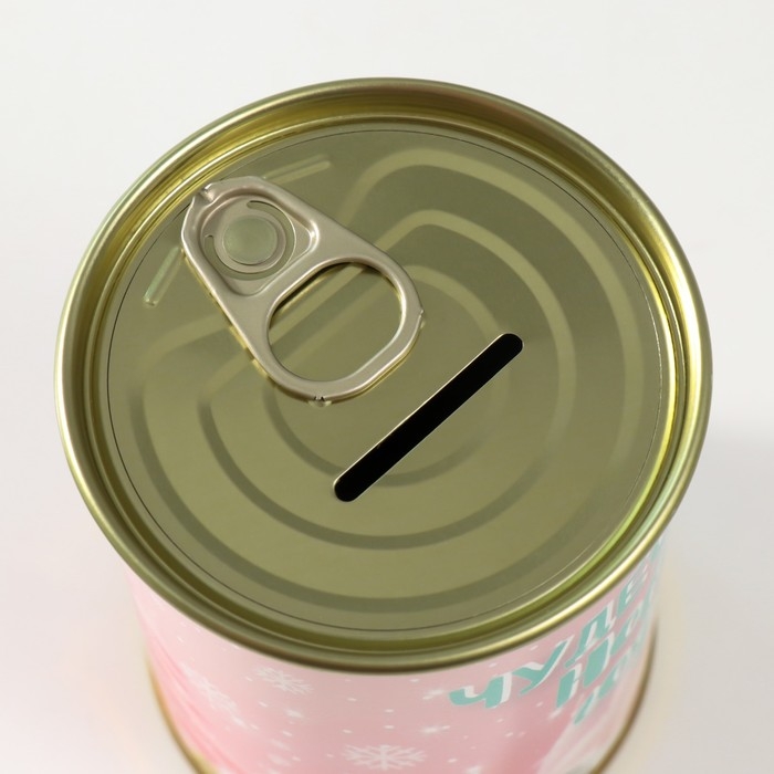 Копилка-банка металл "Чудесного нового года"