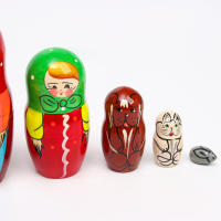 Матрёшка-сказка &laquo;Репка&raquo;, 5 в 1