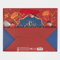 Пакет подарочный новогодний ламинированный &laquo;Пора чудес&raquo;, MS 18 х 23 х 10 см, Новый год