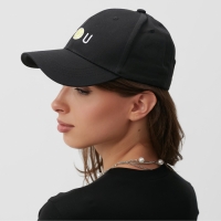 Кепка MINAKU "YOU" цвет чёрный, размер 56-58