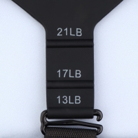 Массажёр для разработки рук и пальцев, с манжетом, 8 &times; 14 &times; 2,8 см, цвет чёрный