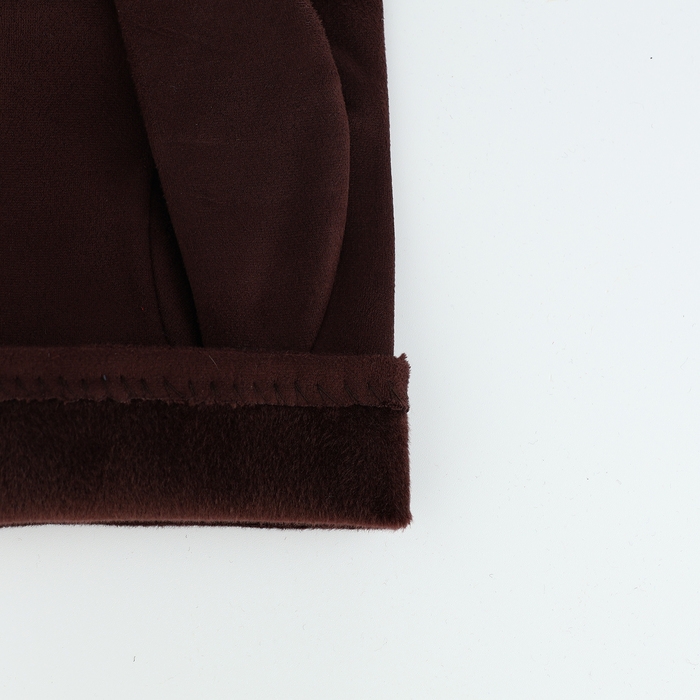 Перчатки мужские, безразмерные, с утеплителем, цвет коричневый Перчатки мужские, безразмерные, с утеплителем, цвет коричневый