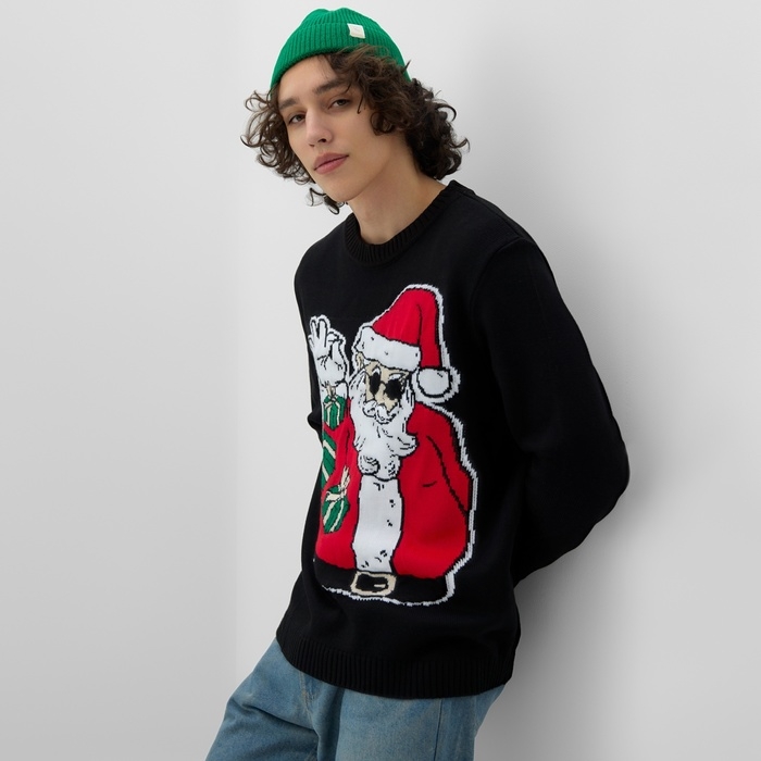 Джемпер вязаный KAFTAN Xmas vibes размер 52 Джемпер вязаный KAFTAN Xmas vibes размер 52