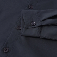 Рубашка для мальчика MINAKU: School Collection, цвет тёмно-синий, рост 122 см