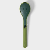 Ложка для варки трав и специй Доляна «Симплекс», 27,3×6,5×3 см, цвет зелёный Ложка для варки трав и специй Доляна «Симплекс», 27,3×6,5×3 см, цвет зелёный