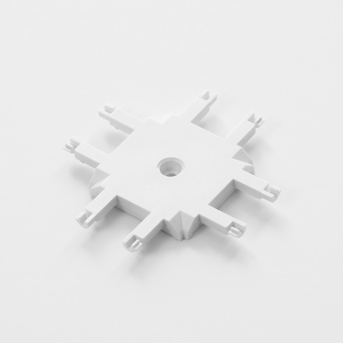 Коннектор SLIM Коннектор SLIM "Х-образный" 4-жильный белый 0,7х4х2см