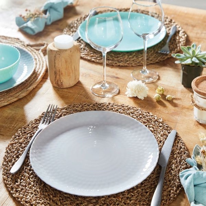 Тарелка обеденная Luminarc PAMPILLE GRANIT, d=25 см, стеклокерамика, серая Тарелка обеденная Luminarc PAMPILLE GRANIT, d=25 см, стеклокерамика, серая