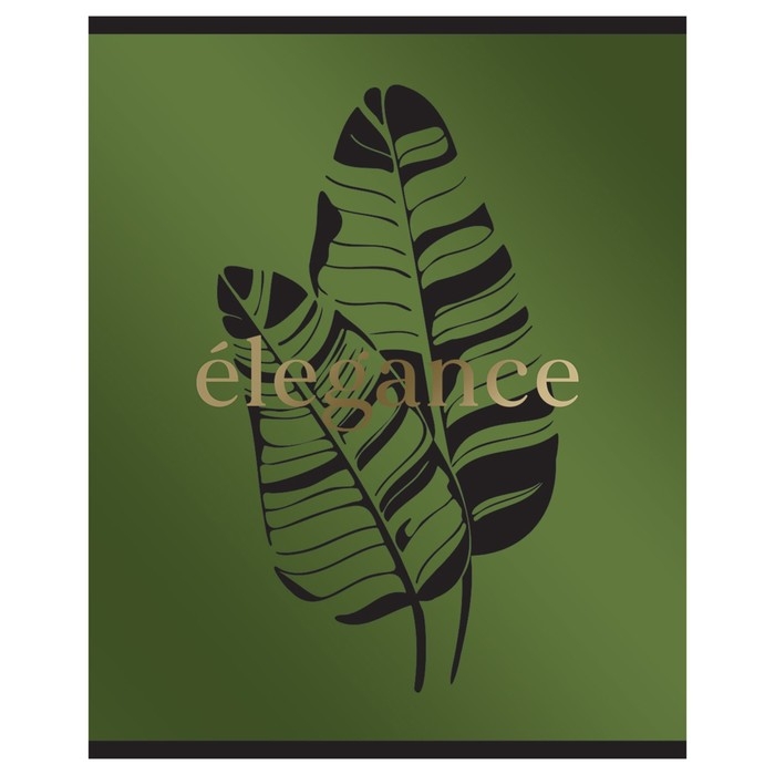 Тетрадь 48 листов в клетку Elegance, обложка мелованный картон, металлизированный пантон, тиснение фольгой, блок офсет, МИКС Тетрадь 48 листов в клетку Elegance, обложка мелованный картон, металлизированный пантон, тиснение фольгой, блок офсет, МИКС