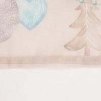 Тюль с подхватом и ламбрекеном "Beautiful Сhristmas" 250х200см, 100% п/э, вуаль Тюль с подхватом и ламбрекеном "Beautiful Сhristmas" 250х200см, 100% п/э, вуаль