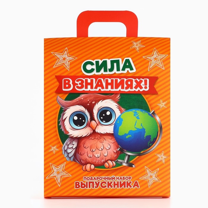 Подарочный набор на выпускной 8 предметов &laquo;Сила в знаниях!&raquo;