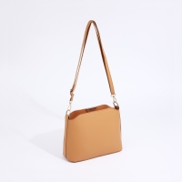 Сумка кросс-боди на молнии, цвет бежевый Сумка кросс-боди на молнии, цвет бежевый