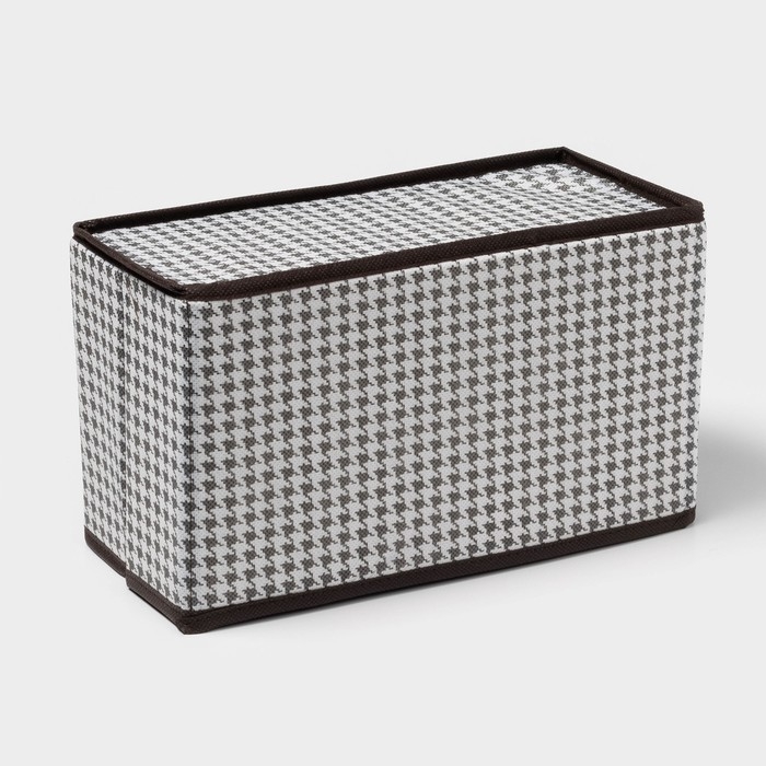 Органайзер для мелочей Доляна &laquo;Вилли&raquo;, 3 кармана, 25&times;15&times;12 см, цвет коричневый