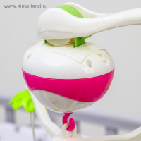 Мобиль музыкальный на кроватку &laquo;Зоопарк&raquo;, на батарейках, Крошка Я