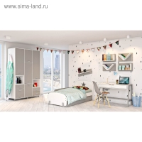 Боковое ограждение кровати детской Polini kids Mirum 1910, цвет серый Боковое ограждение кровати детской Polini kids Mirum 1910, цвет серый