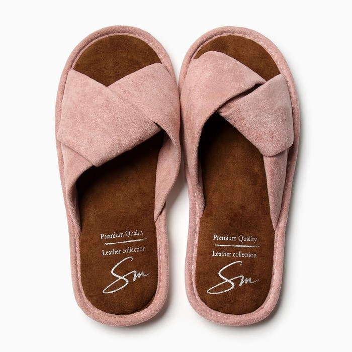 Тапочки женские открытые, размер 36/37 Тапочки женские открытые, размер 36/37