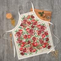 Фартук &laquo;Этель: Гранаты&raquo; 70х60 см, 100% хлопок, саржа 190 гр/м&sup2;