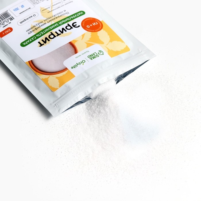 Сахарозаменитель &laquo;Эритрит&raquo;, 100 г.