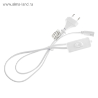 Cетевой шнур Ecola LED linear, для светильника T5 с вилкой и общим выключателем, 1 м Cетевой шнур Ecola LED linear, для светильника T5 с вилкой и общим выключателем, 1 м