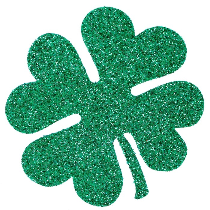 Наклейки &laquo;Листья монстеры + клевер&raquo; с клеевыми подушками, набор 4 шт.