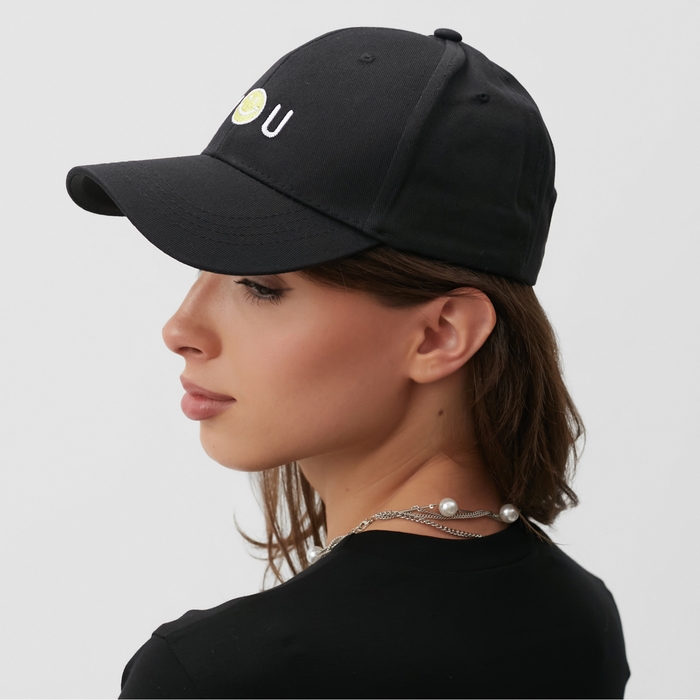 Кепка MINAKU Кепка MINAKU "YOU" цвет чёрный, размер 56-58
