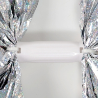 Помпон 1шт, цвет гологафия серебро Помпон 1шт, цвет гологафия серебро