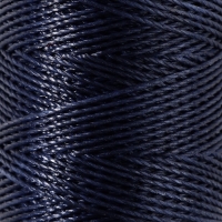 Нитки вощёные, круглые, 300D/3, 0,35 мм, 60 ± 2 м, цвет тёмно-синий Нитки вощёные, круглые, 300D/3, 0,35 мм, 60 ± 2 м, цвет тёмно-синий