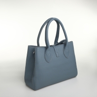 Сумка женская на молнии, TEXTURA, средний размер, цвет синий Сумка женская на молнии, TEXTURA, средний размер, цвет синий