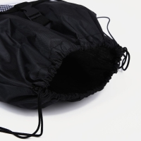 Мешок для обуви на шнурке, цвет чёрный Мешок для обуви на шнурке, цвет чёрный