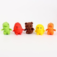 Антистресс сквиш мялка &laquo;Зверушки мини&raquo;, в пакете, с песком, микс, тянучка