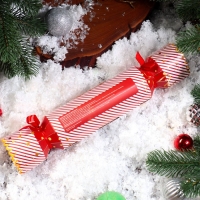 Новый год. Новогодний набор бомбочек для ванны &laquo;Красная конфета&raquo;, золотой, 3 шт по 100 г