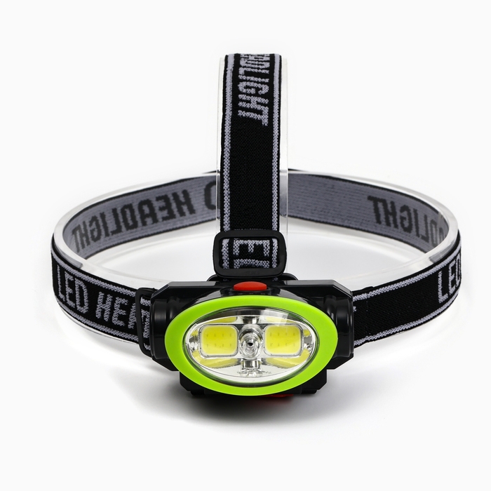 Фонарь налобный аккумуляторный, 5Вт, 1200 мАч, 120 лм, 2 режима, лазер, 5 х 6.5 см, зеленый Фонарь налобный аккумуляторный, 5Вт, 1200 мАч, 120 лм, 2 режима, лазер, 5 х 6.5 см, зеленый