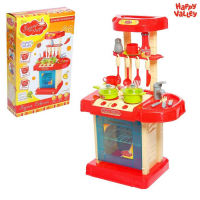 Игровой модуль кухня &laquo;Севилья&raquo; в чемоданчике, с аксессуарами, световые и звуковые эффекты, высота 65,5 см