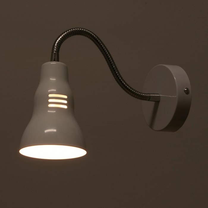 Бра 1865/1WT E27 40Вт белый 9х39х13 см Бра 1865/1WT E27 40Вт белый 9х39х13 см