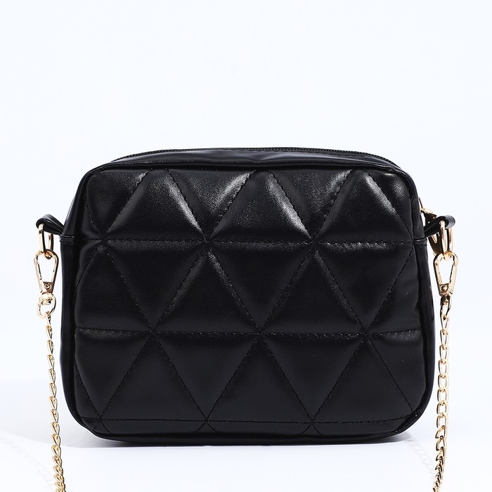 Сумка кросс-боди на молнии, цвет чёрный Сумка кросс-боди на молнии, цвет чёрный