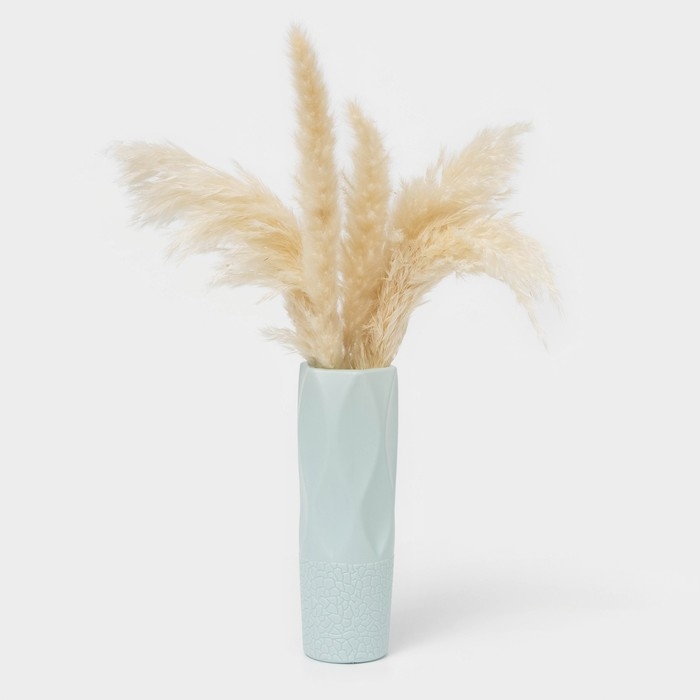 Ваза для цветов, 7×7×20,8 см, 650 мл, цвет МИКС Ваза для цветов, 7×7×20,8 см, 650 мл, цвет МИКС