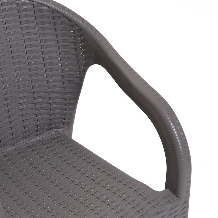 Кресло садовое "Феодосия" 64 х 58,5 х 84 см, серый