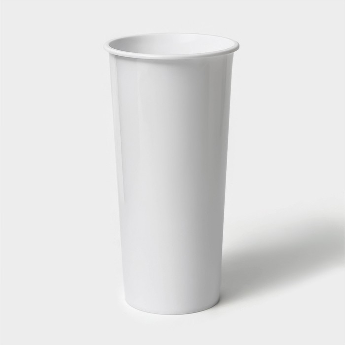 Ваза для цветов Sinty,1,6 л, цвет снежно-белый Ваза для цветов Sinty,1,6 л, цвет снежно-белый