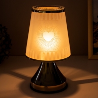 Аромасветильник сенсорный "Сердце" G9 40Вт золото 13х13х23 см RISALUX Аромасветильник сенсорный "Сердце" G9 40Вт золото 13х13х23 см RISALUX