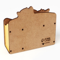 Органайзер для канцелярии с вечным календарём &laquo;Давай учиться&raquo;