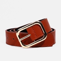 Ремень женский, ширина 3,3 см, пряжка металл, цвет рыжий Ремень женский, ширина 3,3 см, пряжка металл, цвет рыжий