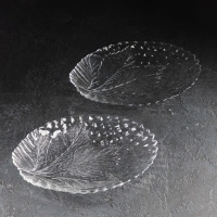 Набор овальных блюд стеклянный Sultana, 23&times;18 см, 2 шт, цвет прозрачный